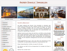 Tablet Screenshot of dinkels-immobilien.de